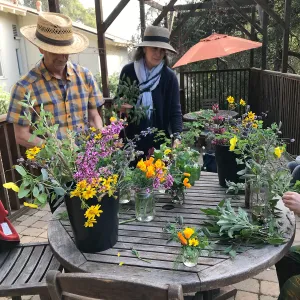 Bringing the Wild Inside floral arrangement workshop with Heather Wehnau-Federlein