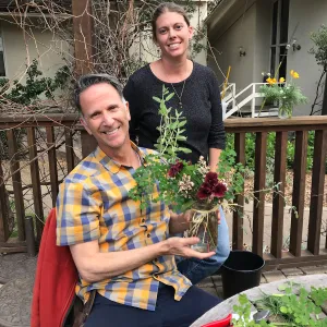 Bringing the Wild Inside floral arrangement workshop with Heather Wehnau-Federlein