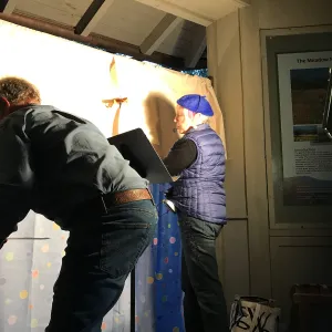Family Nature Night Shadow Puppet with Darrolyn Fennelly and Randy Stephens
