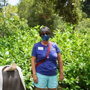 Volunteer Trail Guide, First day of limited reopening to members, after COVID-19 pandemic closure