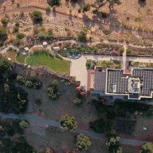 Island View Garden and Pritzlaff Conservation Center aerial view