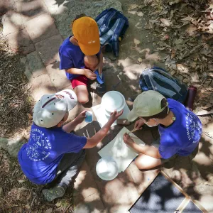 Plantastic Problem Solvers Summer Camp, tower building activity