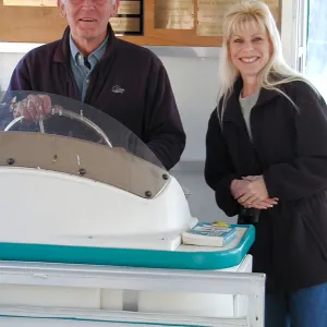Lake Casitas boat tour, Capt Ed & Kelly Stark