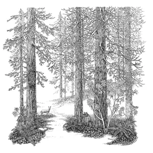 Redwood Forest (Coast Redwood)