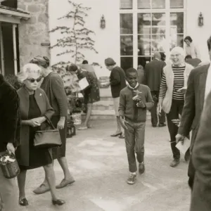 Ralph Philbrick at the Plant Sale