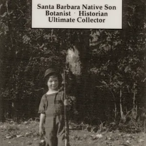 Clif Smith Memorial Card front, Clif Smith as a boy (front)