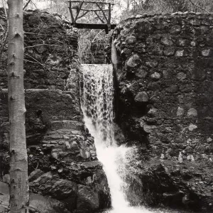 Mission Creek, waterfall below Old Mission Dam
