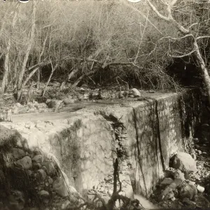 Old Mission Dam, prior to 1935 (after flood, 1913-1914)