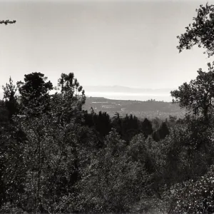 island and ocean view from the Porter Trail, 1972