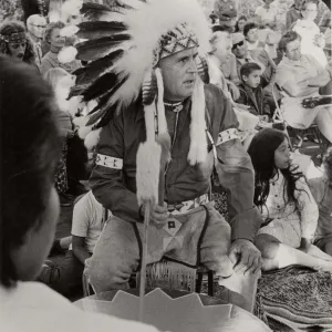 SBBG, Indian Summer 1971. Sky Eagle (Pete Grend)