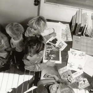Fall Plant and Library Book Sale, 1990