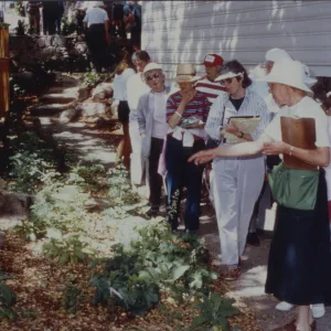 Docent tour of Home Demonstration Garden