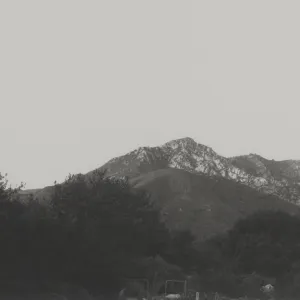 Arlington Peak from SBBG chip pile and Porter Trail