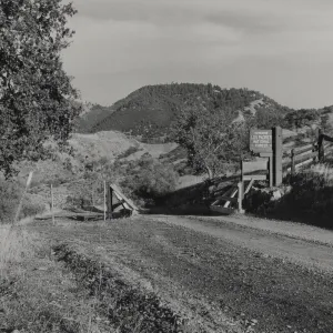 road to Figueroa Mountain Road