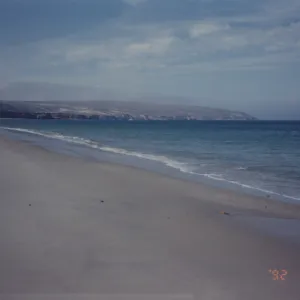 beach on Santa Rosa Island