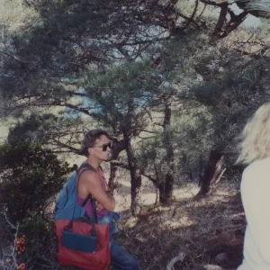 Steve Junak on Santa Rosa Island