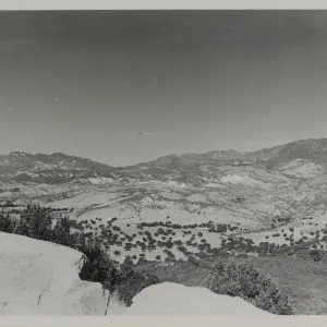 viewing Figueroa Mountain and Santa Ynez Valley from San Marcos Pass