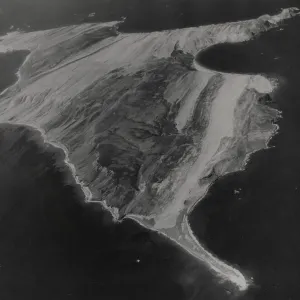 San Miguel Island, from the air