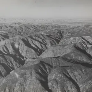 Aerial view of Sierra Madre Potreros