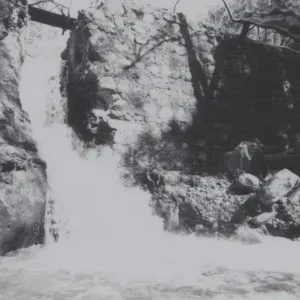 Mission Creek waterfall, Mission Dam