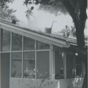 Blaksley Library, re-roofing the West Wing annex