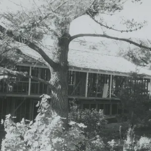 North Wing construction