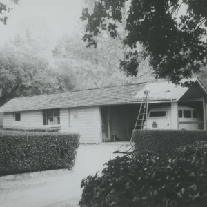 Maintenance Shed, prior to relocation to Hort Unit