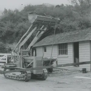 Maintenance Shed, relocation to the Hort Unit image is blue-shifted