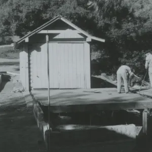 Maintenance Shed, relocation to the Hort Unit
