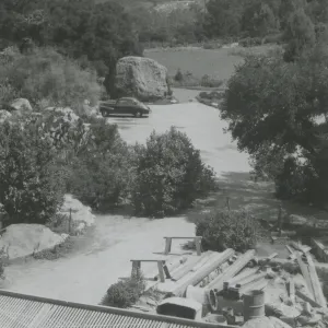 mountain view from the top of the Blaksley Library