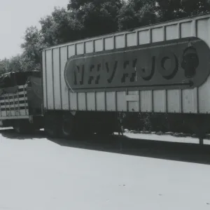 herbarium cabinet delivery truck and trailer, herbarium construction