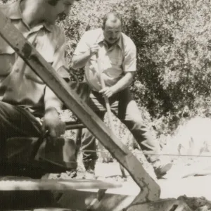 Garden Entrance, construction 1975