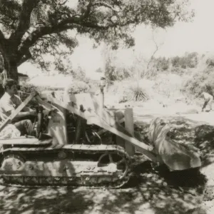 Garden Entrance, construction 1975