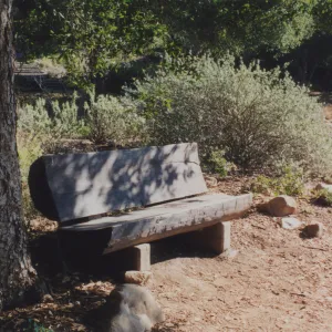 Hilton and Helen Goss Bench, 1979