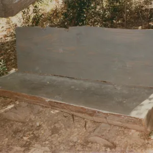 Ellen Hansen Bench, 1982