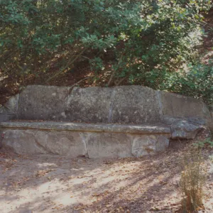 Gertrude Kenward Bench, 1970, Island Section