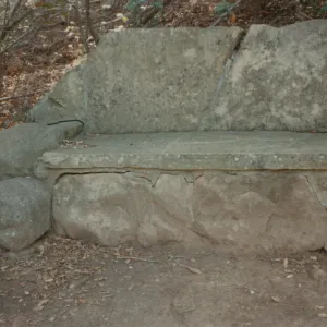 Gertrude Kenward Bench, 1970, Island Section