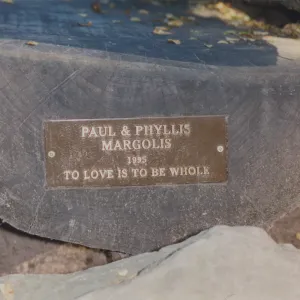 Paul & Phyllis Margolis Bench, 1995