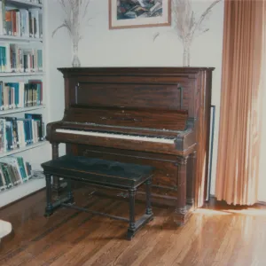 Steinway Piano, in the Blaksley Library