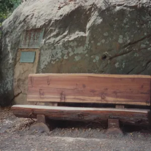 Carol Bullard Nugent Bench, 1986, Blaksley Boulder