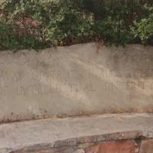Henry S. Pritchett Bench, 1941, Pritchett Trail