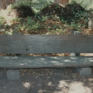 Joyce W. Webb Bench, 1979, original location (removed)