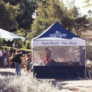 Winterfest, Great Harvest Bread booth