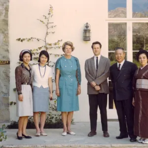 Katherine Muller and Ralph Philbrick, inscribed: To Dr. Muller from Kayoko Higashyama, Osaka, Japan