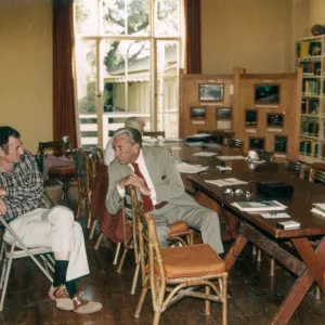 Board Members: Man on Left: John Pitman, Man on Right: Clarke Gaines