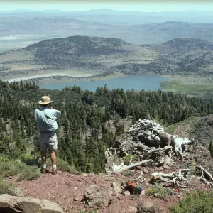 Steve Timbrook on Warner Mountain