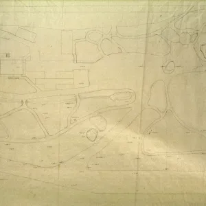 Lockwood de Forest drawing of Garden entrance