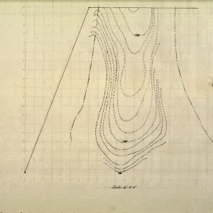 Lockwood de Forest drawing Pritchett Trail topography detail
