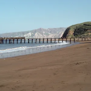 Pier at Santa Cruz Island