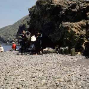 Anacapa Island, Boat Landing